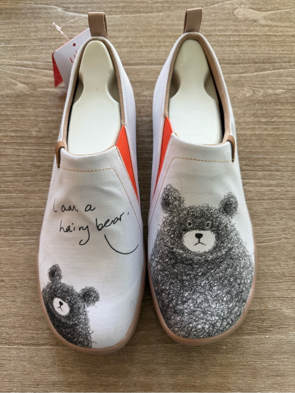 Women’s Uin footwear “Be with you” bear shoes